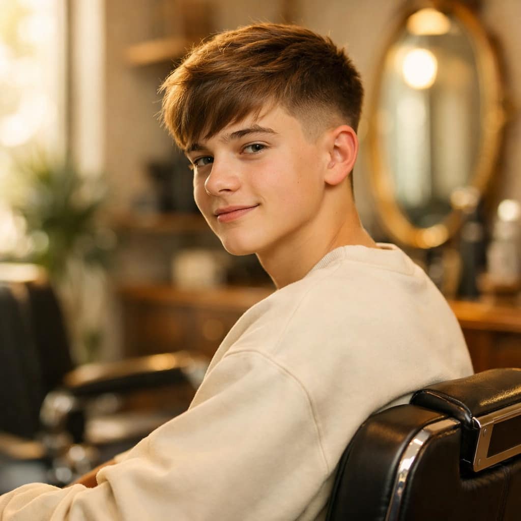 Coiffure pour ado garçon